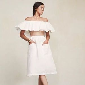 Reformation // Tulum Two Piece in Red